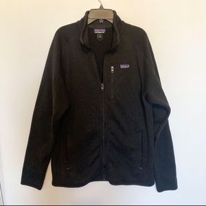Patagonia Better Sweater Full Zip Up-Black Medium